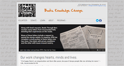 Desktop Screenshot of booksthroughbars.org