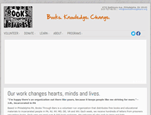 Tablet Screenshot of booksthroughbars.org